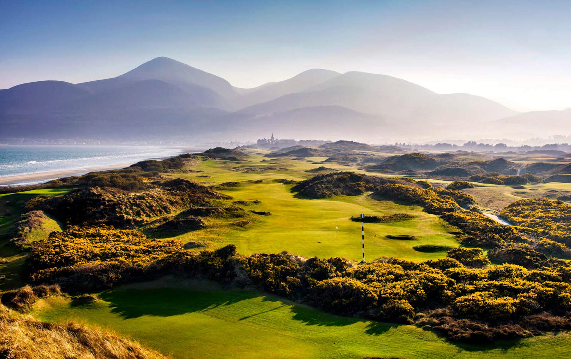 Find de bedste golfbaner, til når du skal spille golf i Irland