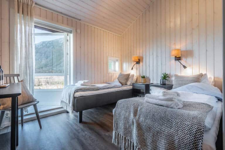 Luxury Standard Lodges bedroom